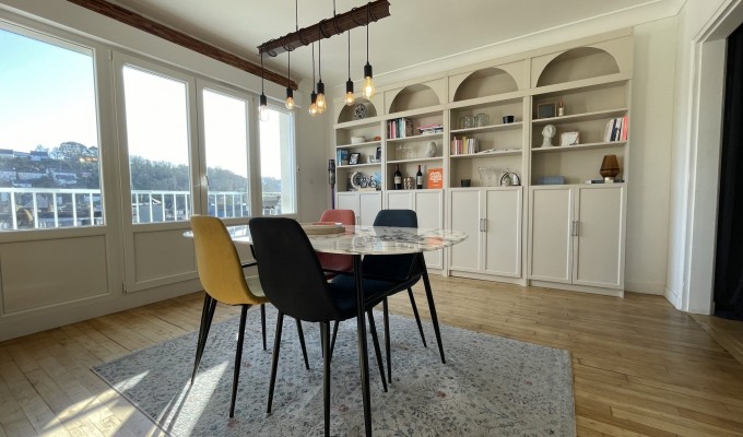 Quimper Centre – Appartement T3 (80m2) proche de la Gare avec Cave & Garage