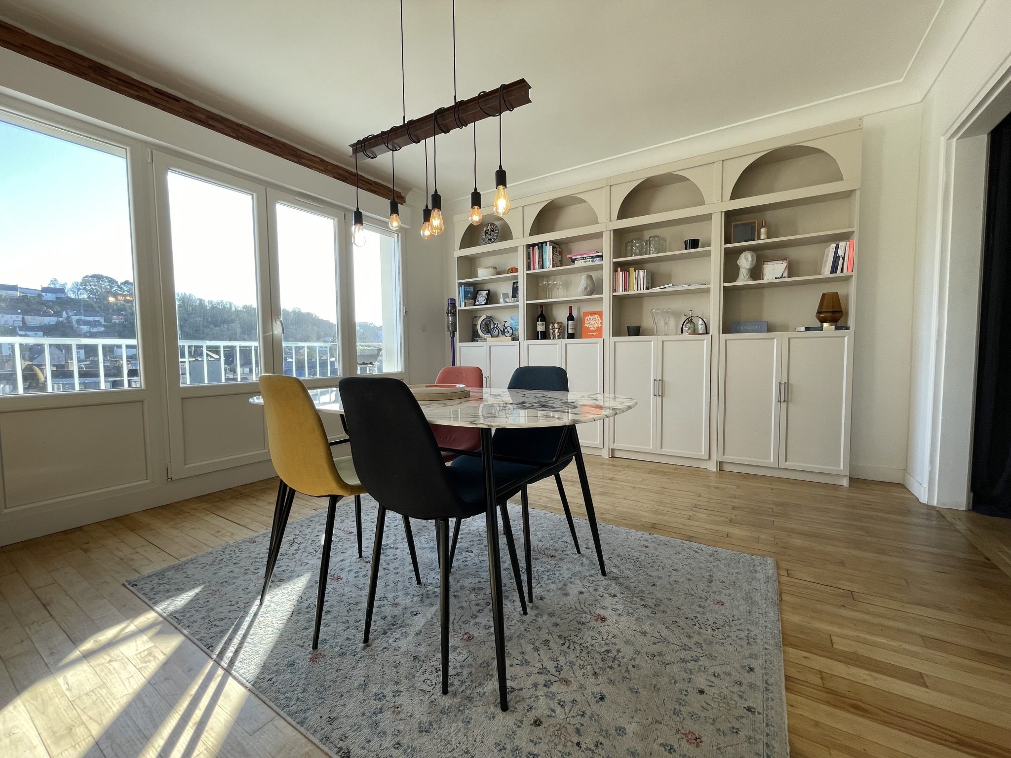 Quimper Centre – Appartement T3 (80m2) proche de la Gare avec Cave & Garage