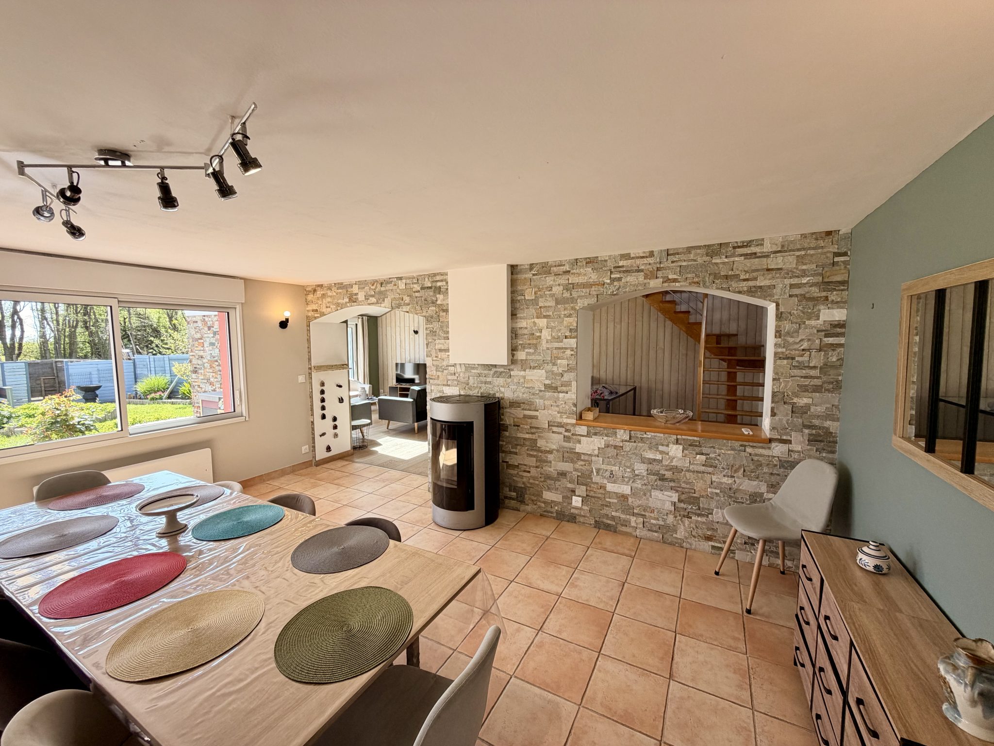 La Spacieuse Maison De Vacances ( 156m²)  Tant Recherchée A Quelques Claquettes de la Plage d’Herlin