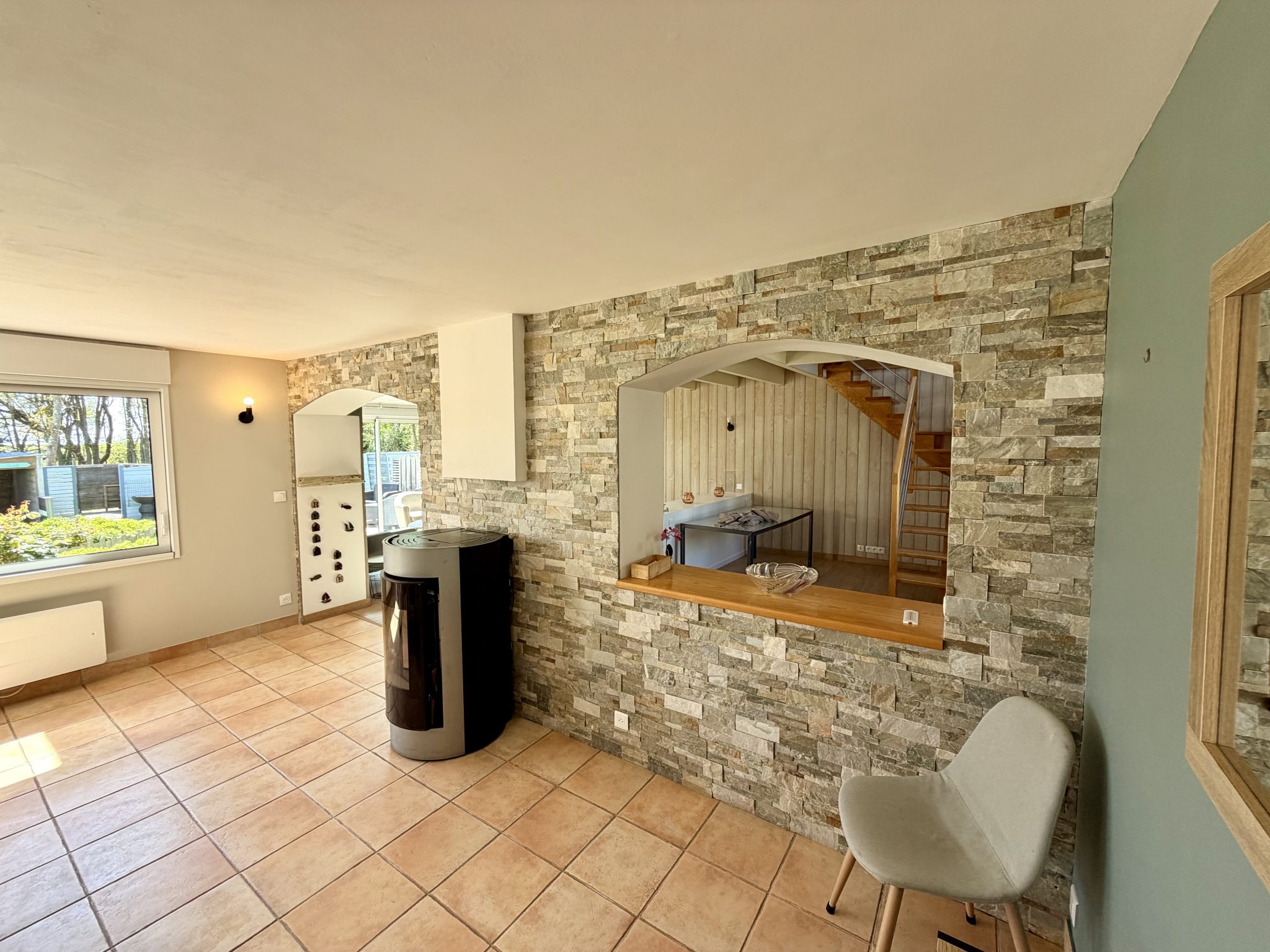 La Spacieuse Maison De Vacances ( 156m²)  Tant Recherchée A Quelques Claquettes de la Plage d’Herlin