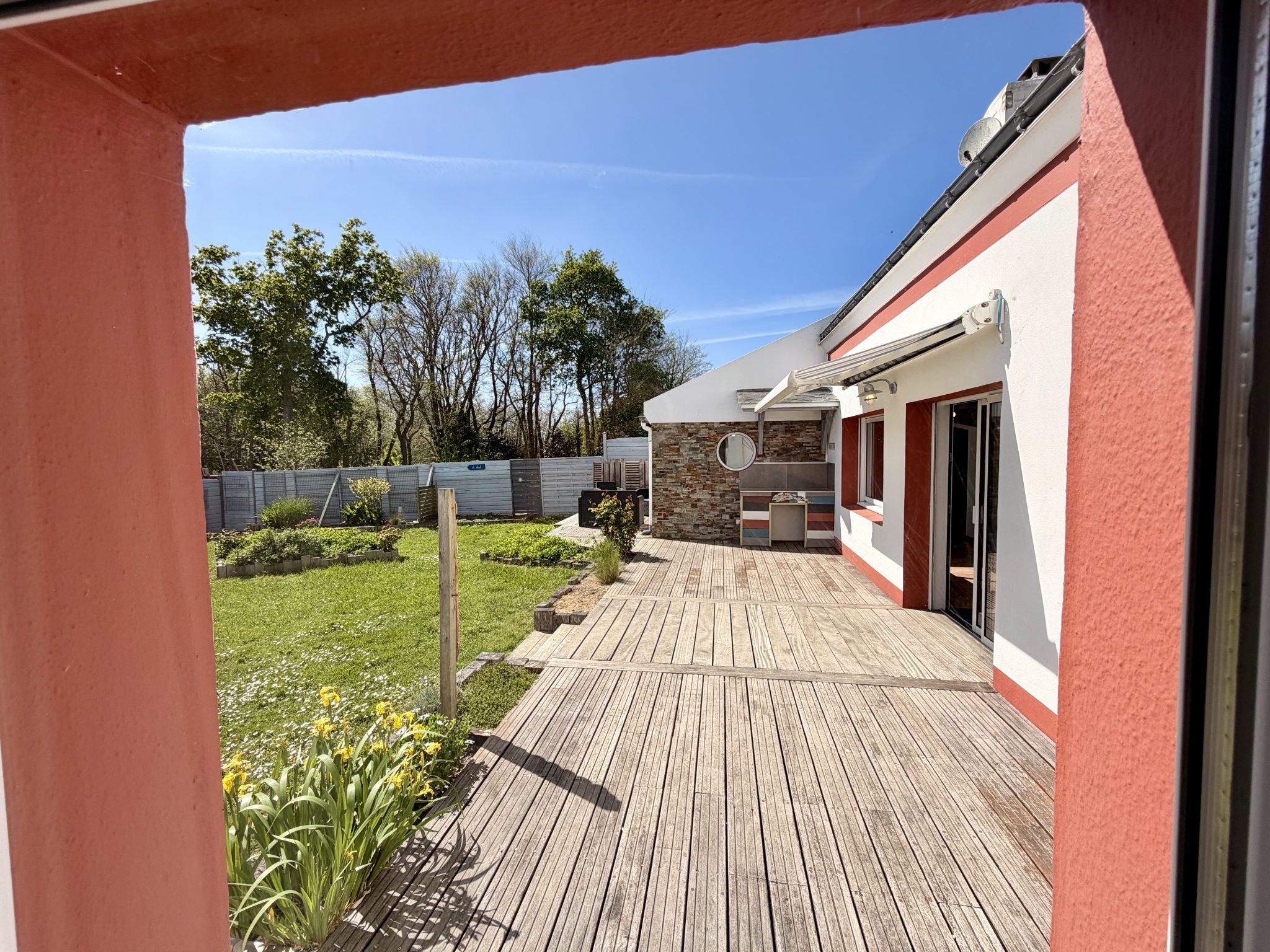 La Spacieuse Maison De Vacances ( 156m²)  Tant Recherchée A Quelques Claquettes de la Plage d’Herlin