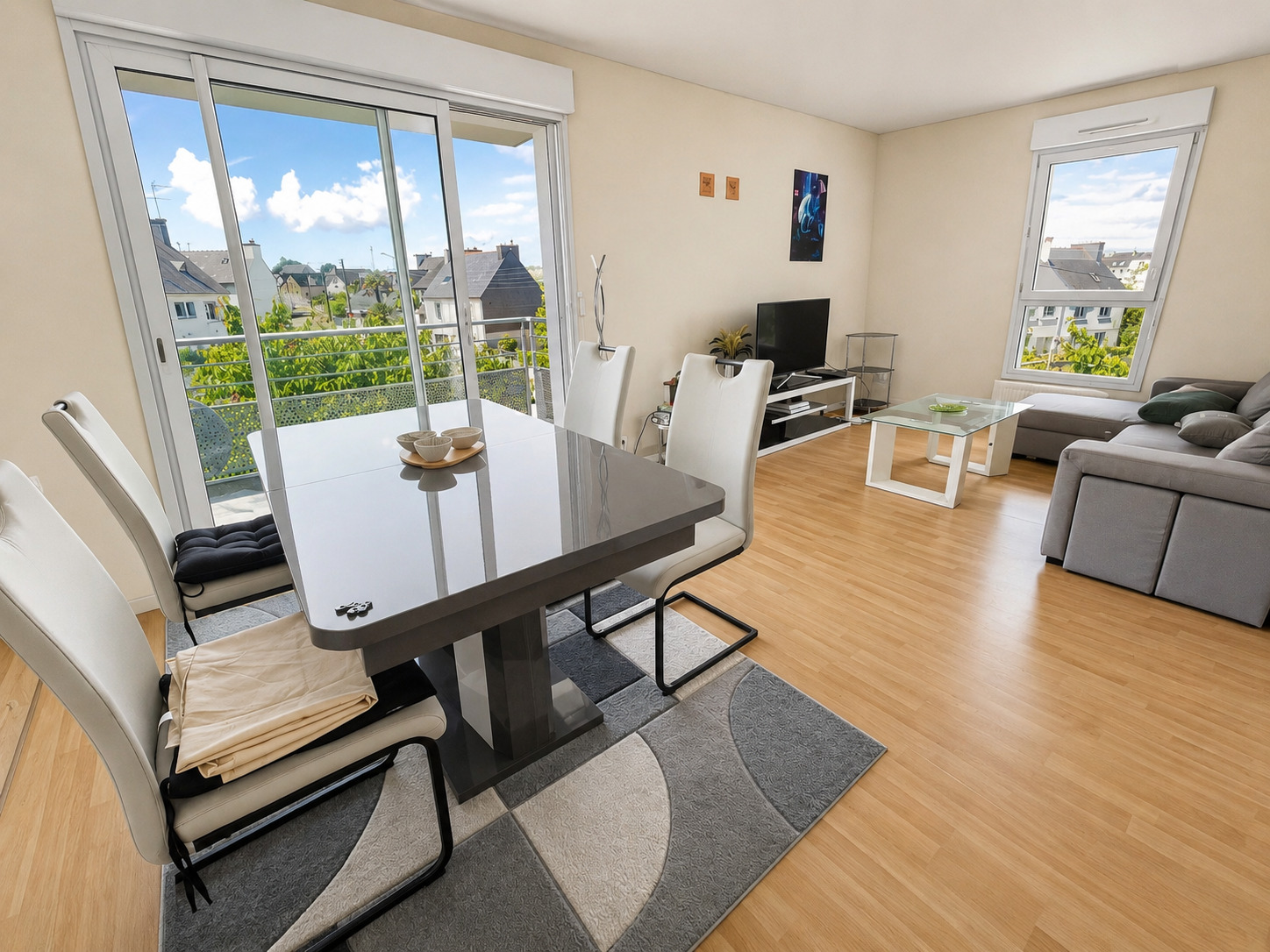 Quimper Kerfeunteun, Résidence de Standing Pour Appartement T2 (49 m²) Avec Terrasse & Parking