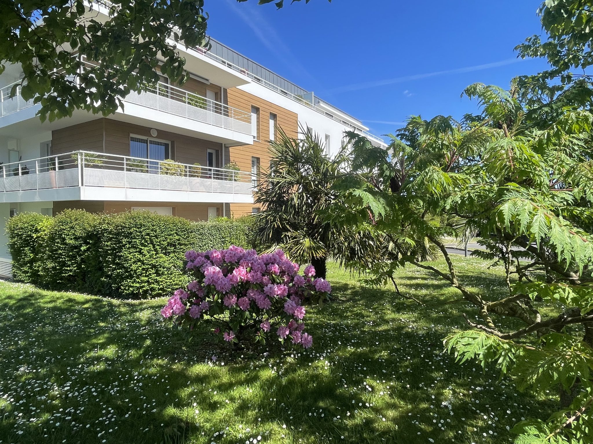 Quimper Kerfeunteun, Résidence de Standing Pour Appartement T2 (49 m²) Avec Terrasse & Parking