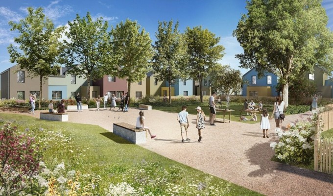 INZINZAC LOCHRIST. Terrain Constructible de 525 m², Cadre de Vie Verdoyant à Proximité du Centre-Ville