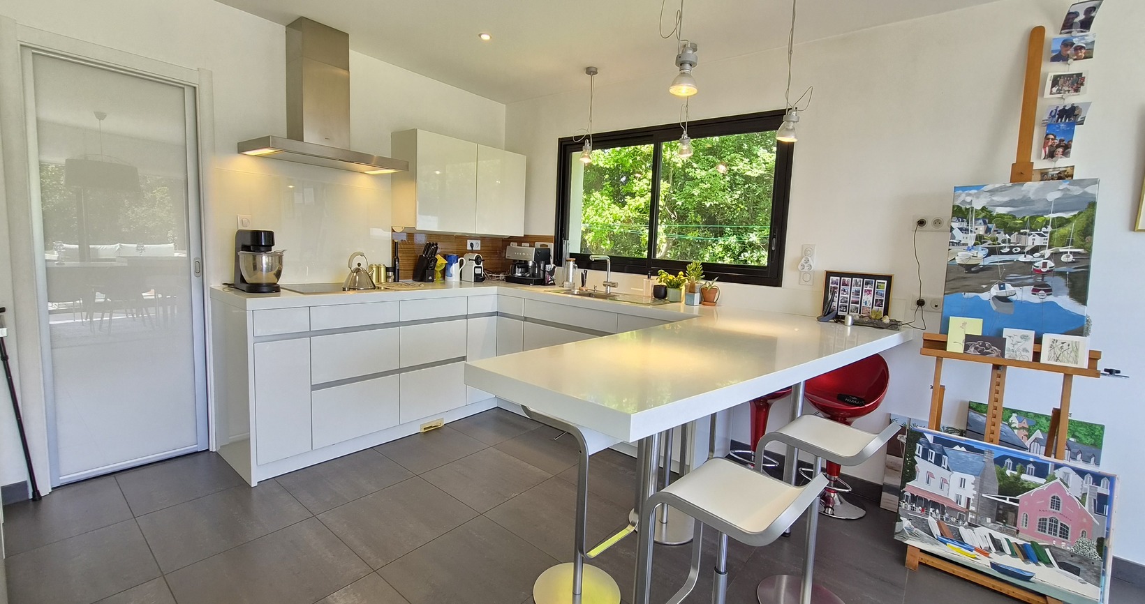 Bénodet – Vue MER pour Cette Élégante Contemporaine de 180m² & 5 Chambres