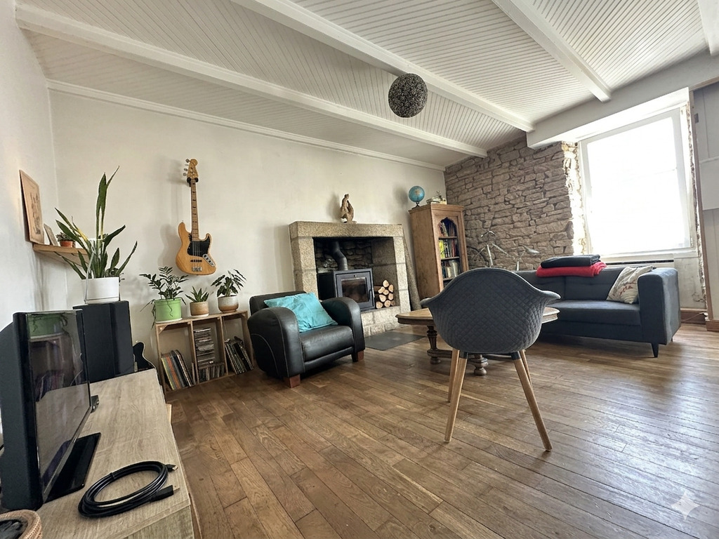 Exclusivité Agence ! Pont-Aven “Nizon” Maison de 74m²  Avec Jardin intimiste exposé à l’Ouest !