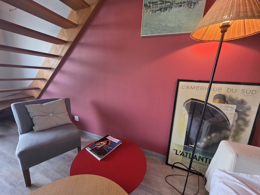 Exclusivité Agence, L’ILE TUDY, à la Pointe, L’appartement T2 Bis avec Vue Mer & Terrasse & Garage