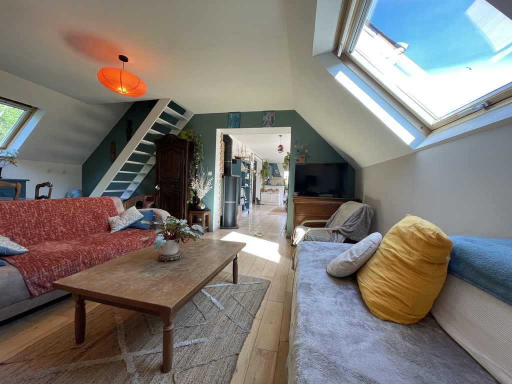 Douarnenez “Le Juch” – Maison Familiale avec Vie de Plain-Pied sur Terrain d’Exception avec Etang