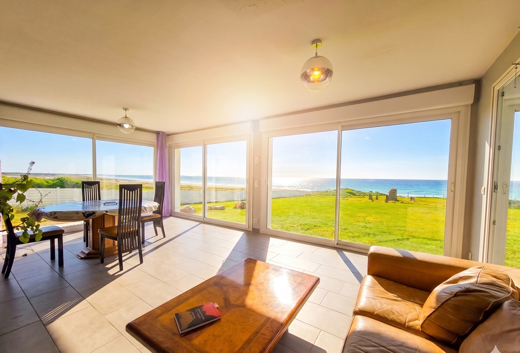 Baie d’audierne, Face A La Mer & Accès Plage, Vaste Maison Familiale (260m²) Avec Jardin de 2400 m²