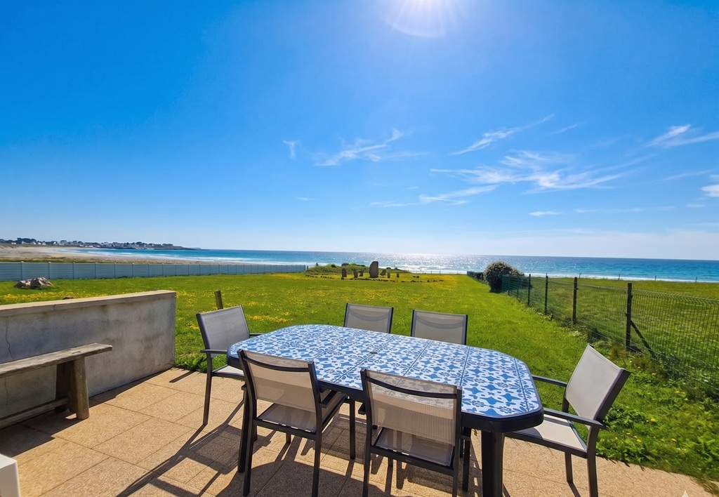 Baie d’audierne, Face A La Mer & Accès Plage, Vaste Maison Familiale (260m²) Avec Jardin de 2400 m²