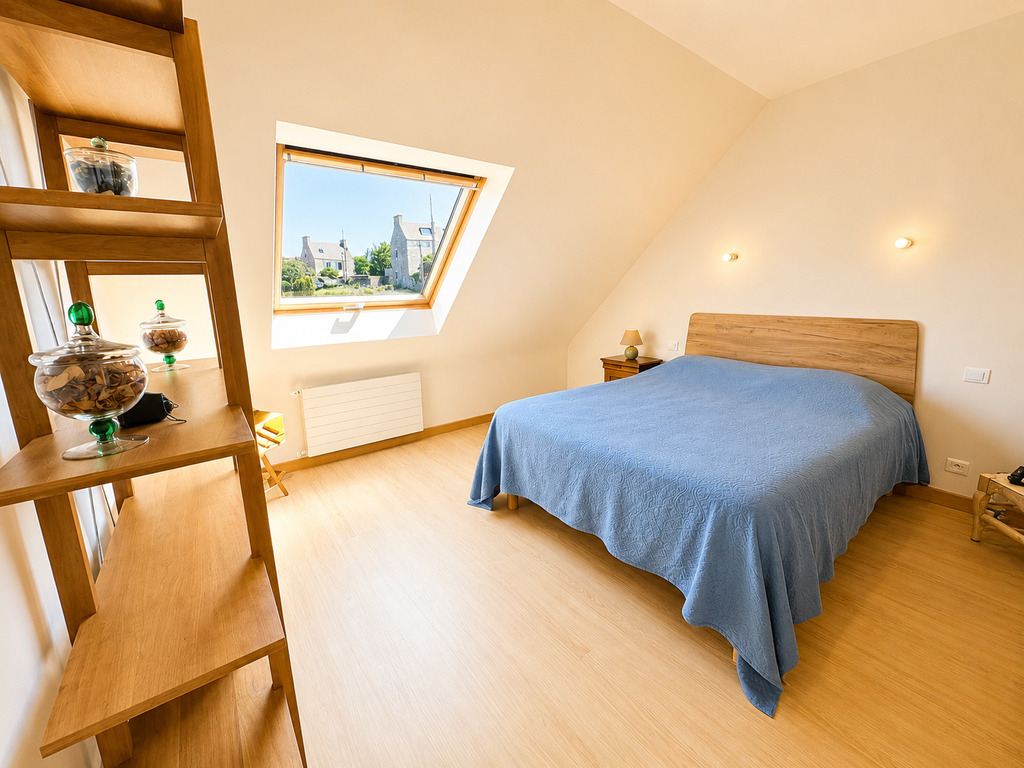Plouhinec – Vue Mer & Lumineuse Contemporaine Avec Double Garage & Dépendance