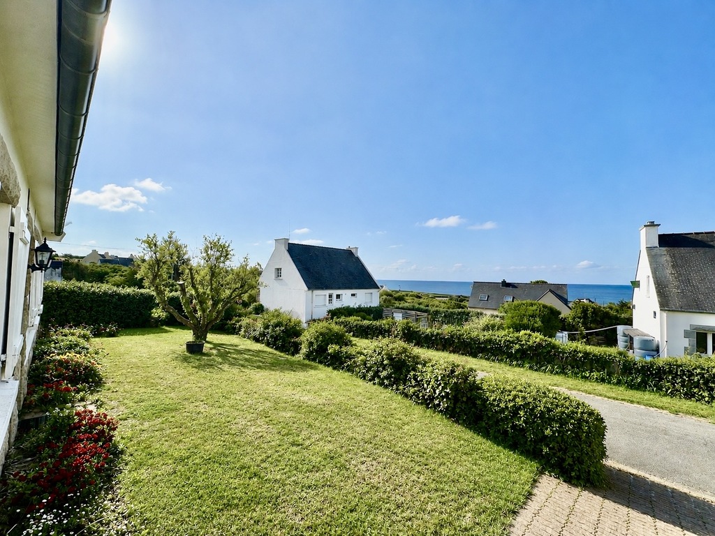 Cap Sizun – Plouhinec – Chaleureuse Maison avec Vue Mer & La Plage à Pied.