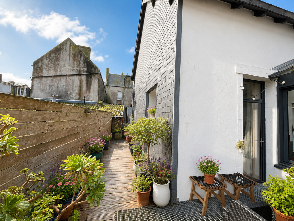 Douarnenez Centre – Maison de Caractère & Rénovation d’Exception au Cœur de la Ville