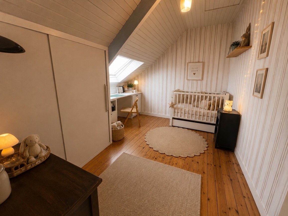 Lorient, Quartier Carnel – Le Charme Affirmé d’une Année 30 de 124m2 et son Jardin Cosy