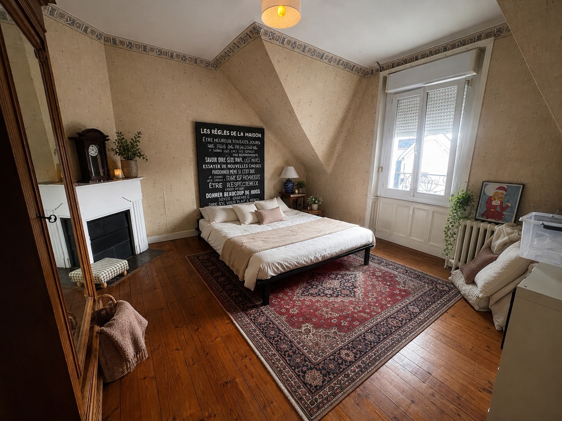 Lorient, Quartier Carnel – Le Charme Affirmé d’une Année 30 de 124m2 et son Jardin Cosy