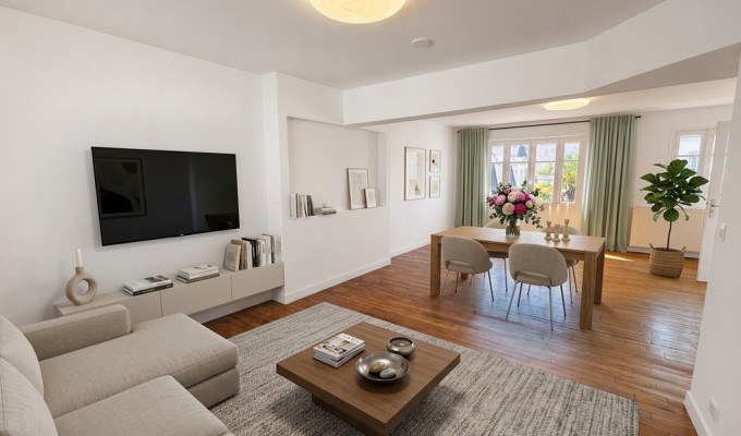 A LOUER. Libre Immédiatement. Quimper, Centre-Ville, Appartement T4 de 100 m²