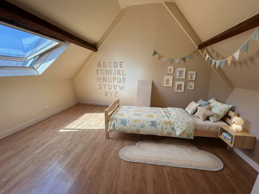 A LOUER. Libre Immédiatement. Quimper, Centre-Ville, Appartement T4 de 100 m²