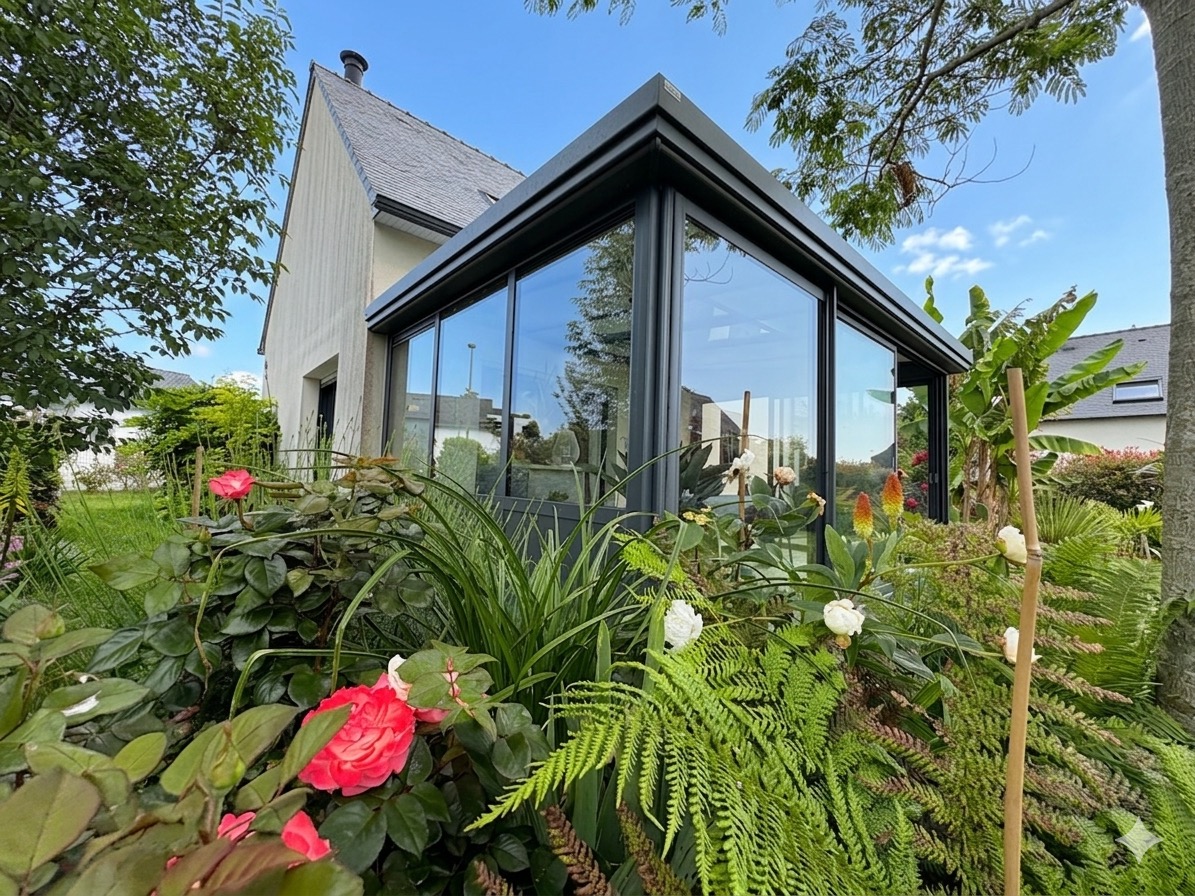 Ergué-Gabéric- Environnement Privilégié & Prestations Soignée Pour Cette Séduisante & Lumineuse Maison récente Sur Son Jardin Paysagé