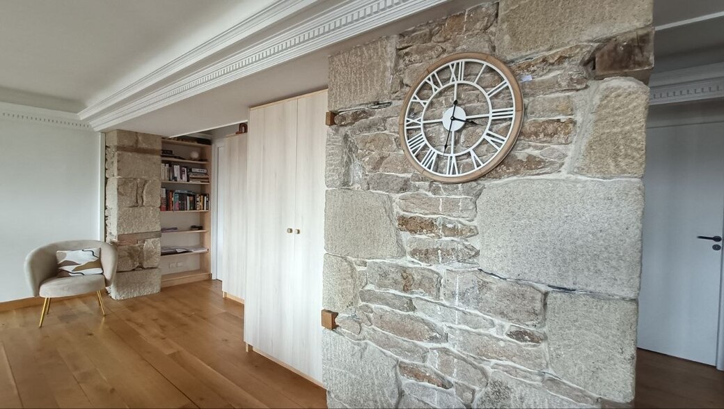 Quimper Centre Historique. Le Subtil Mélange de l’Ancien Associé au Contemporain pour Appartement