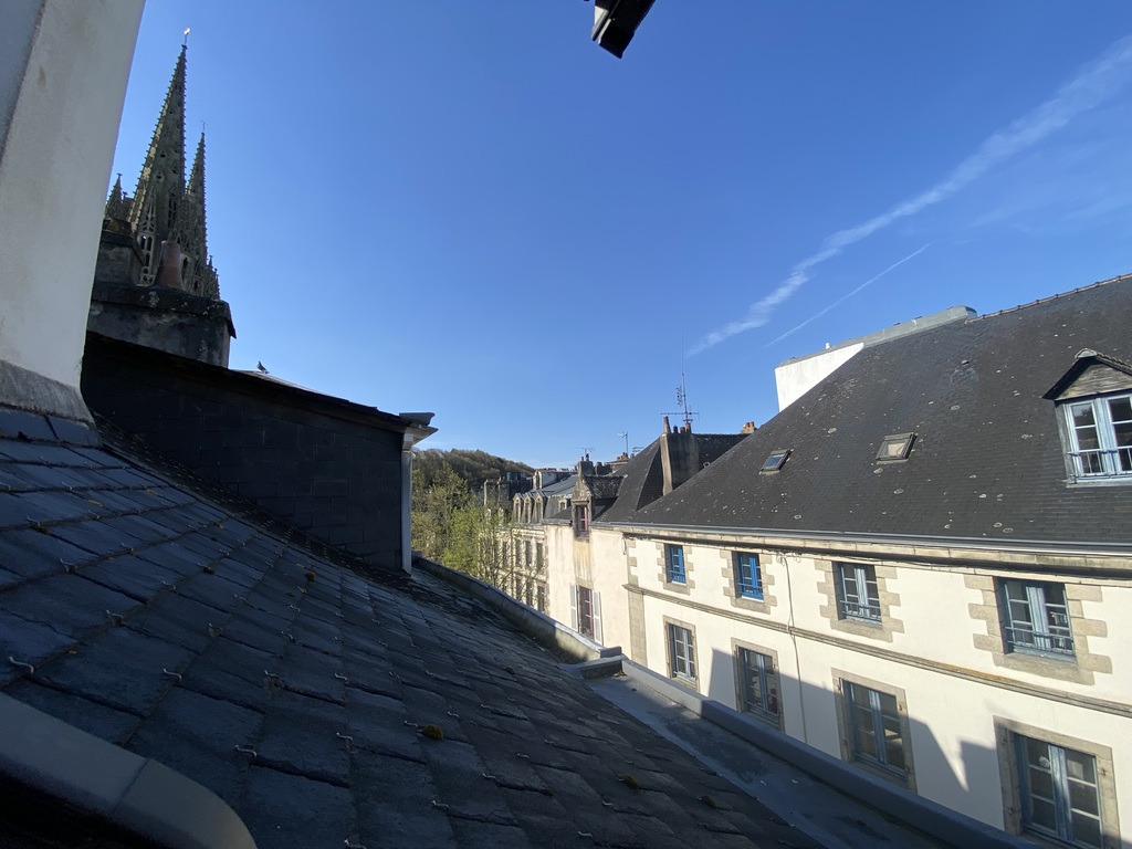 A Louer – Libre le immédiatement – Appartement T3 Au COEUR du Centre Ville de Quimper  !