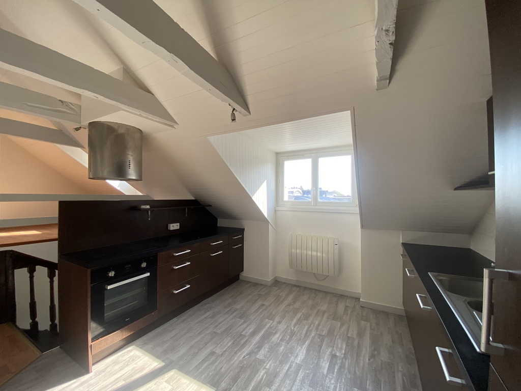 A Louer – Libre le immédiatement – Appartement T3 Au COEUR du Centre Ville de Quimper  !