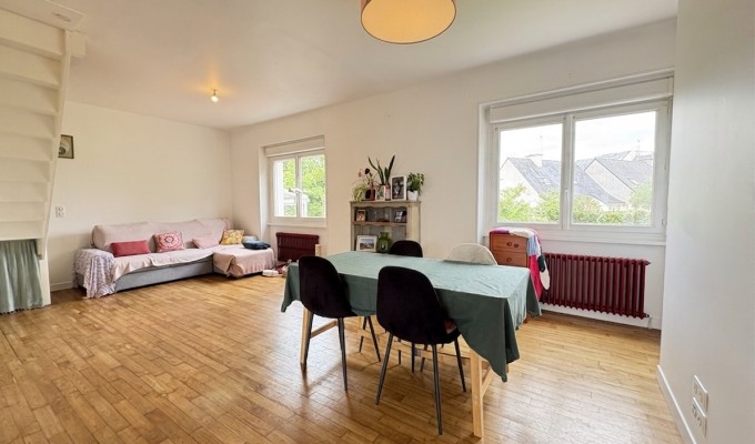 Quimper Manoir des Salles-Coup de Coeur Pour Cette Chaleureuse & Impeccable Maison de Ville de 120m² &  Son Jardin Clos.
