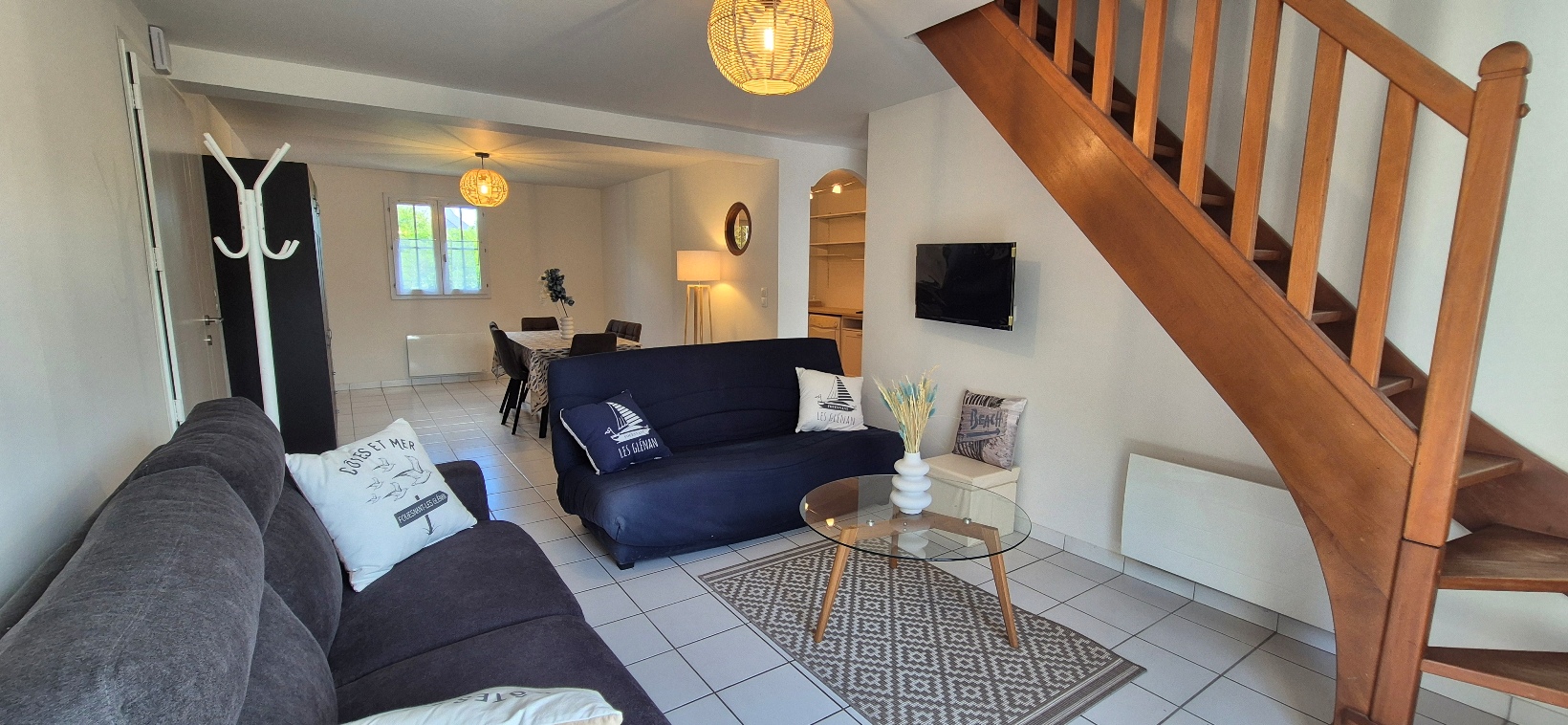 Bénodet, Maison 3 chambres, Petit Jardin/Terrasse, à 600 m de la Plage Parfait Etat