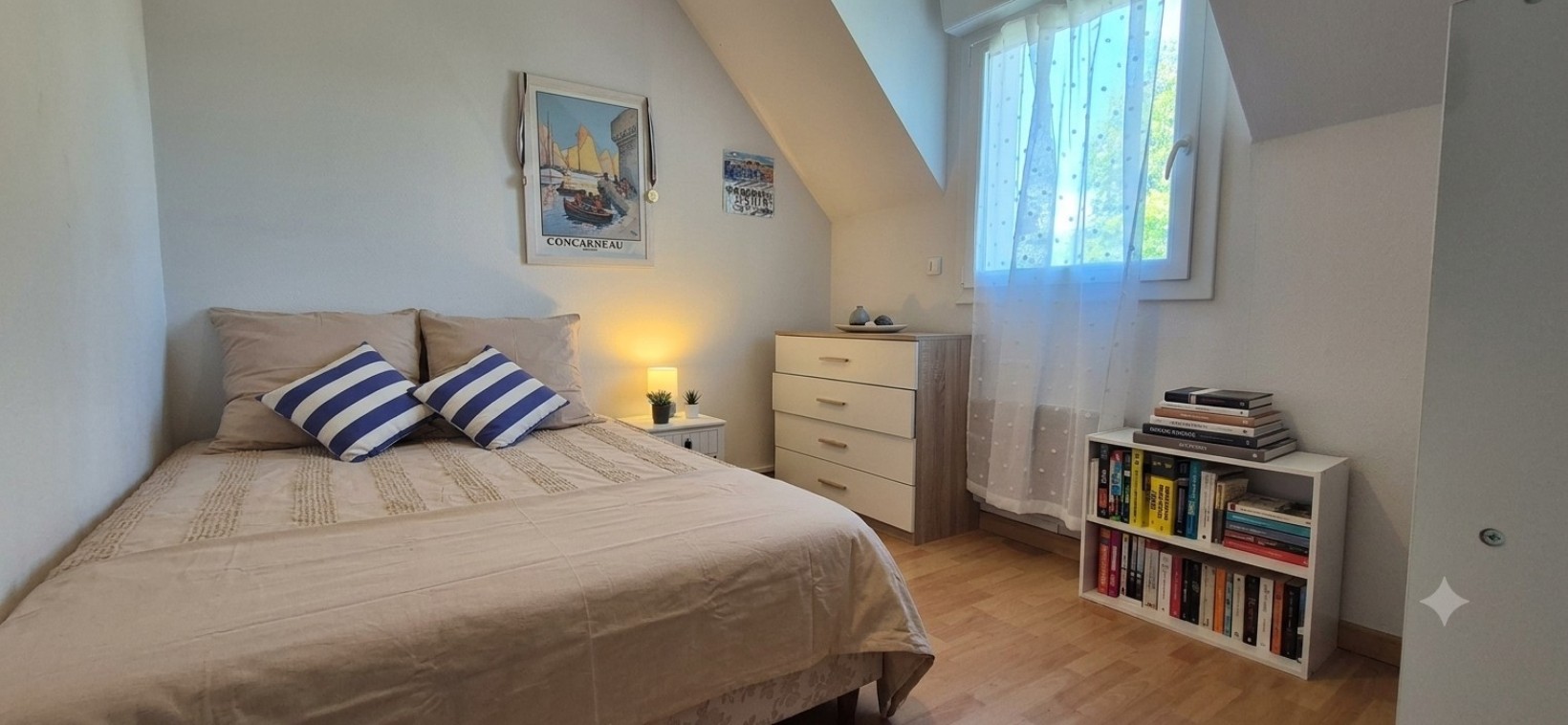 Exclusivité Agence. Bénodet, Anse de Penfoul, Maison 3 Chambres, Commerces à Pied