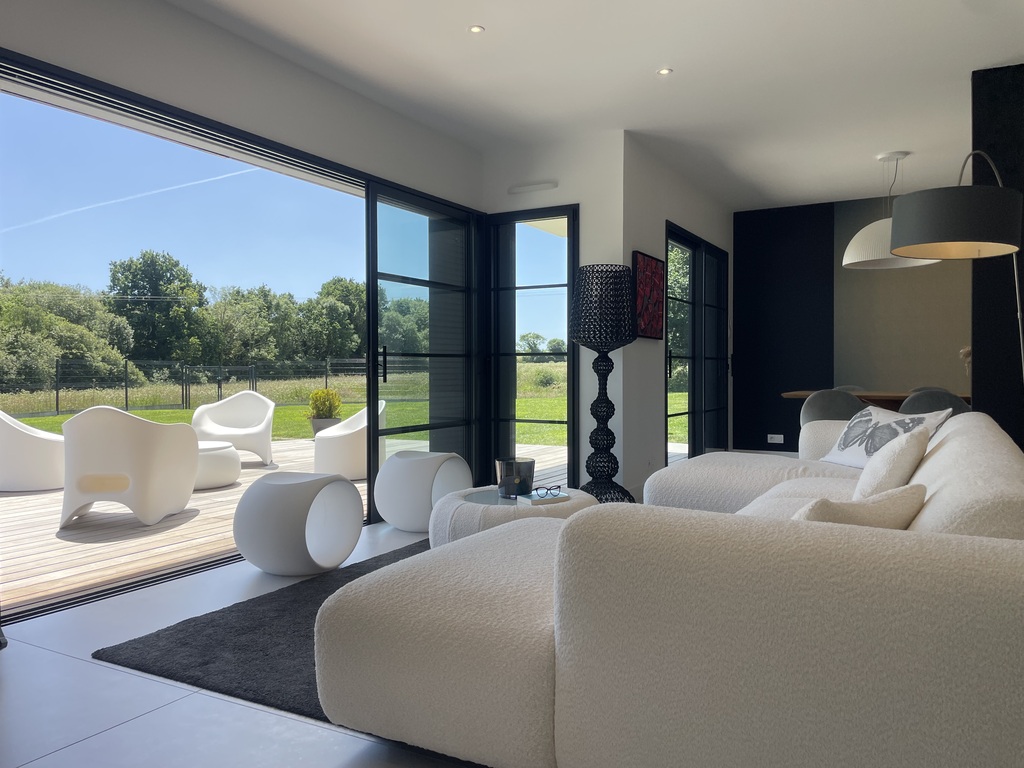Entre Terre & Mer Plomodiern – Villa Haut de Gamme de 2021 sur Un Hectare de Terrain