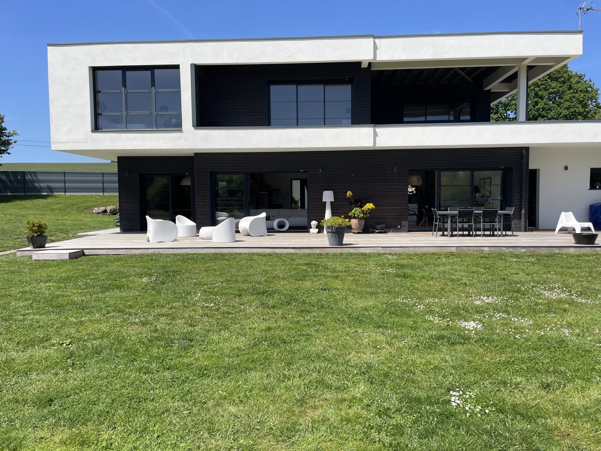 Entre Terre & Mer Plomodiern – Villa Haut de Gamme de 2021 sur Un Hectare de Terrain