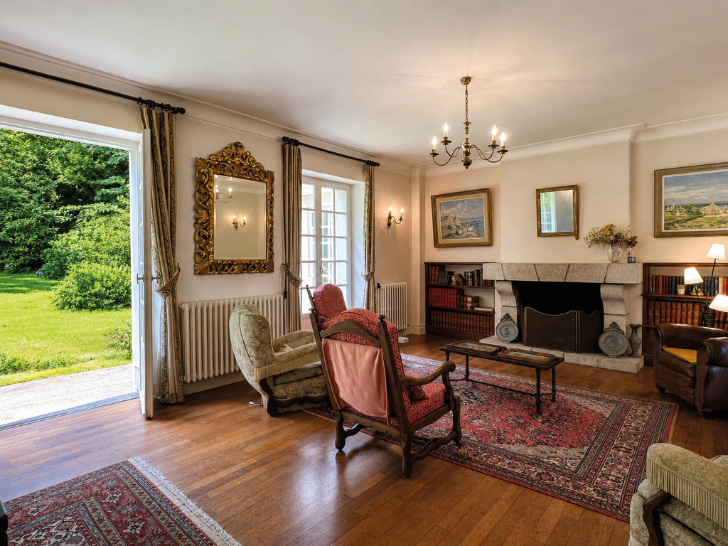 Douarnenez – L’Intemporelle Maison Bourgeoise Vue Mer & Jardin Intimiste à Deux Pas du Ris