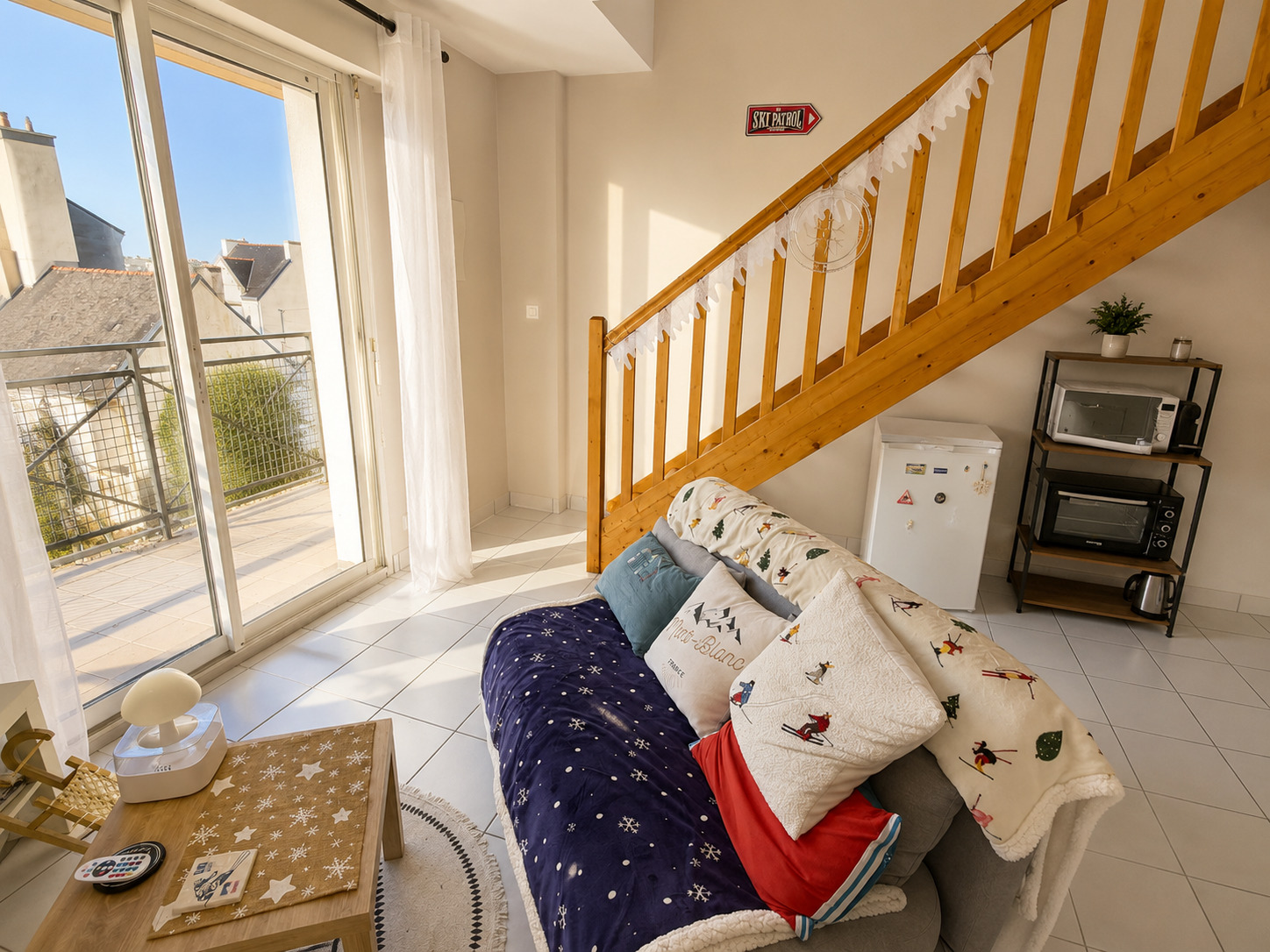 Kerfeunteun, Spécial  Investisseur ,Impeccable Duplex T1 bis  (36 m²) avec Terrasse & Parking