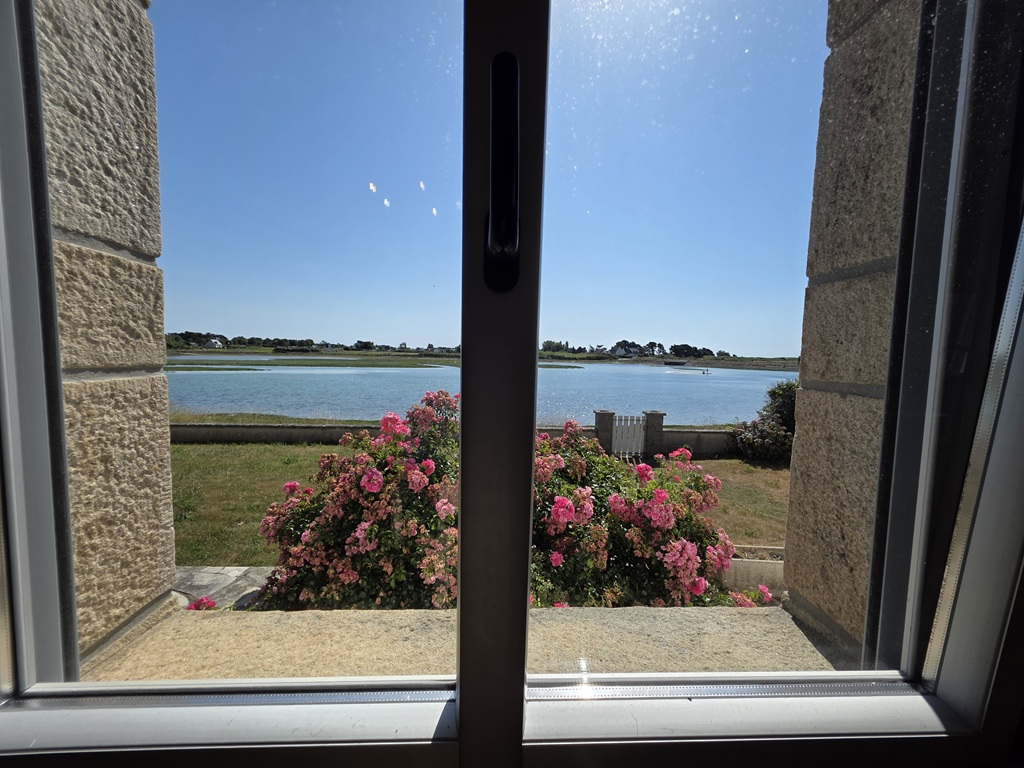 LESCONIL, Vue Panoramique Sur le Ster & Accès Plage, vaste Maison de Famille Avec Jardin