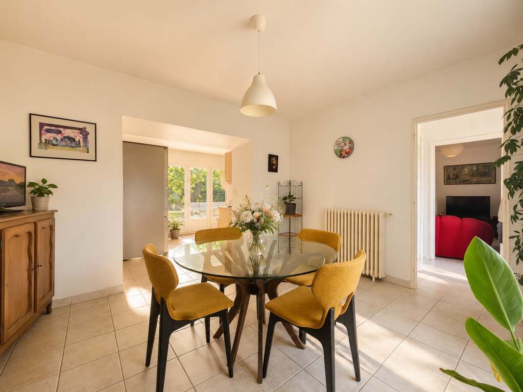 Quimper Centre ville à pied- Maison de Caractère avec Jardin dans le Quartier du Moulin Vert
