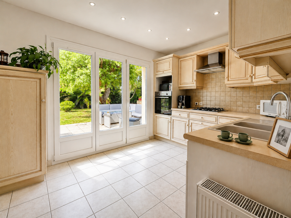 Quimper Centre ville à pied- Maison de Caractère avec Jardin dans le Quartier du Moulin Vert