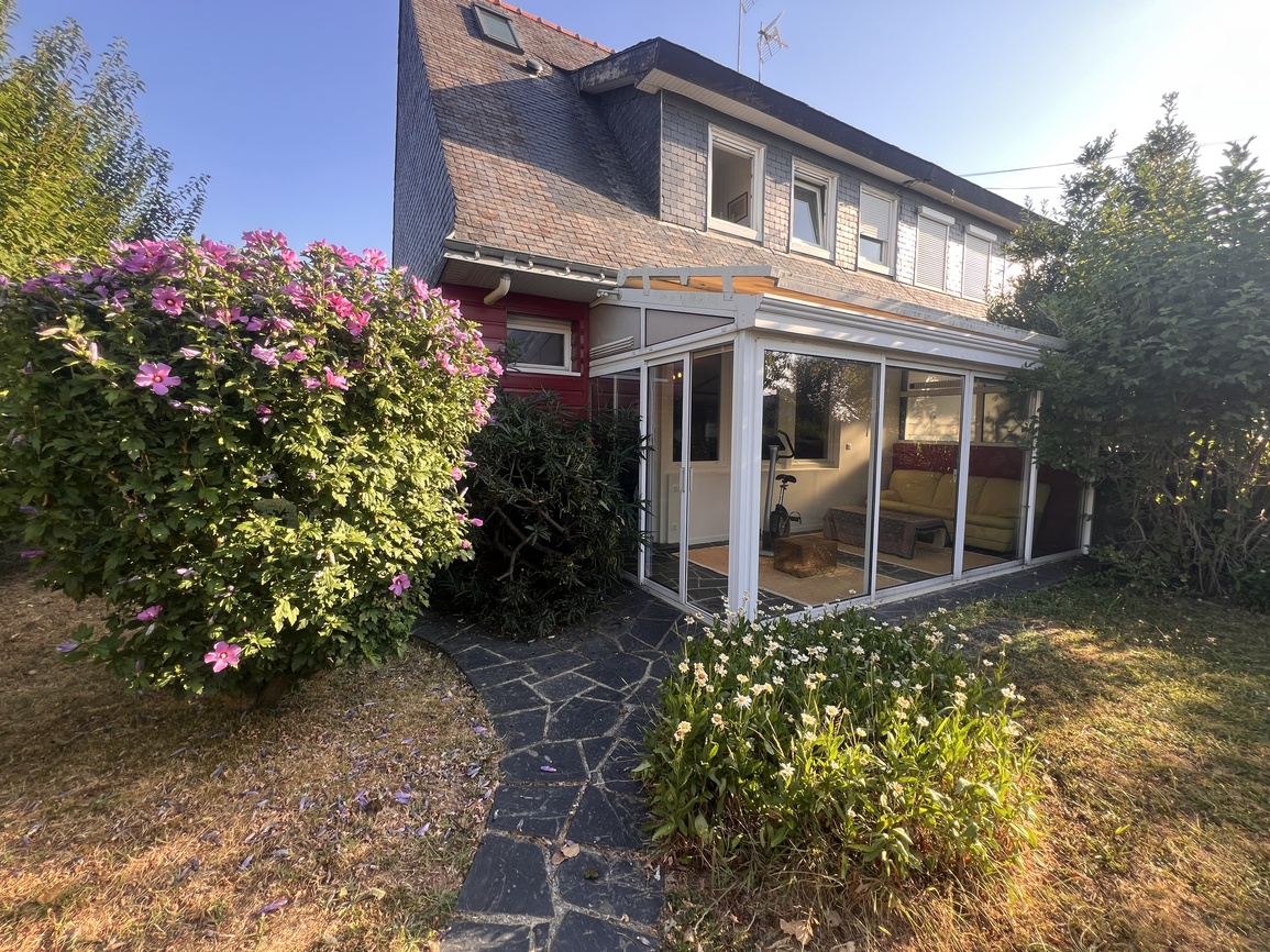 Lorient Quartier Kreisker, Maison de 70m2 cosy au calme & jardin plein sud sans vis-à-vis avec Garage
