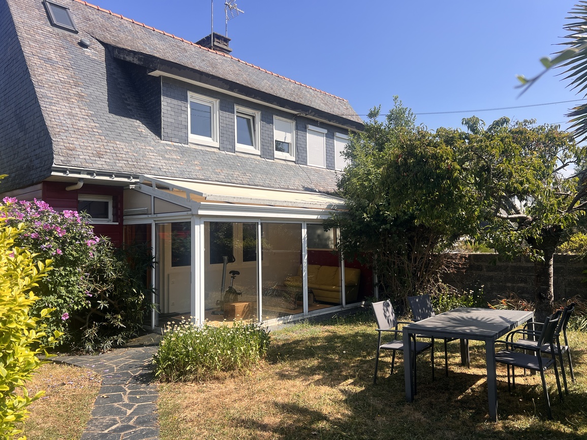 Lorient Quartier Kreisker, Maison de 70m2 cosy au calme & jardin plein sud sans vis-à-vis avec Garage