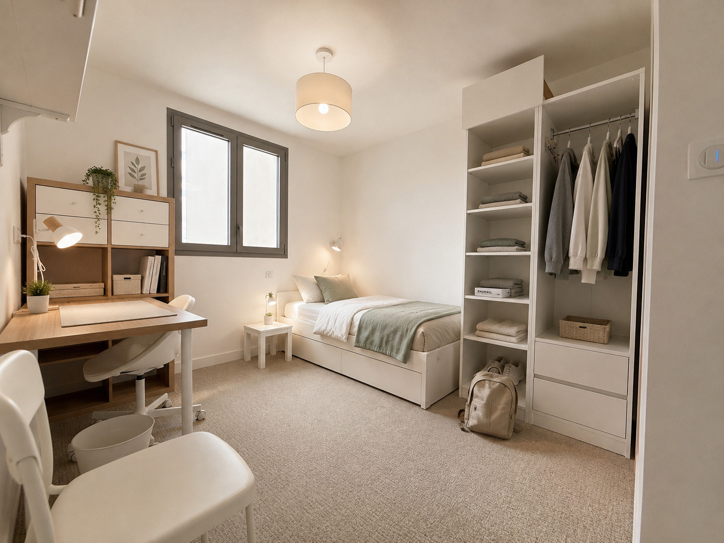 A Louer. Disponible au 1er Septembre 2026. LOCATION MEUBLEE.  Quimper, Maison Rénovée & Réhabilitée en Colocation – 4 Chambres