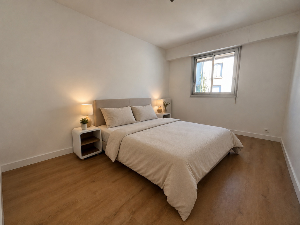 A Louer. Libre Immédiatement, Quimper, Appartement T2 Meublé de 48 m²