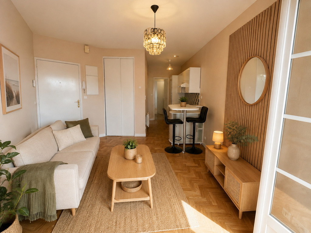 Audierne – Emplacement Premium & Vue Mer, Joli T2 de 38 m² avec Terrasse