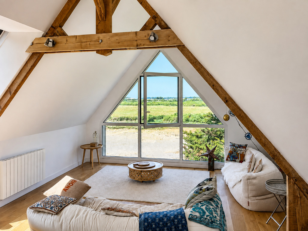 Le Golfe du Morbihan Pour Seul Horizon – Propriété d’Exception de 260m² ” Les Pieds Dans l’Eau”