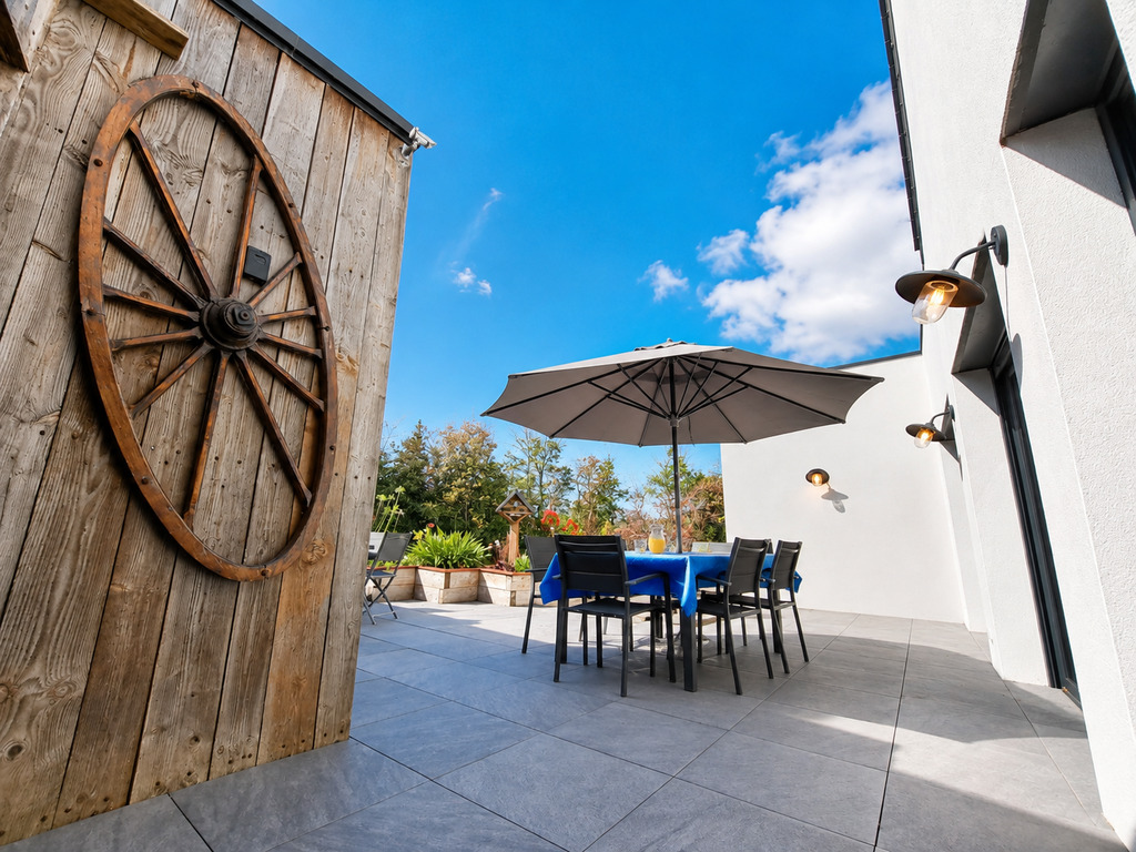 Belz – L’Elégante & Lumineuse Maison d’Architecte Sur Terrain Paysagé de 1300m²
