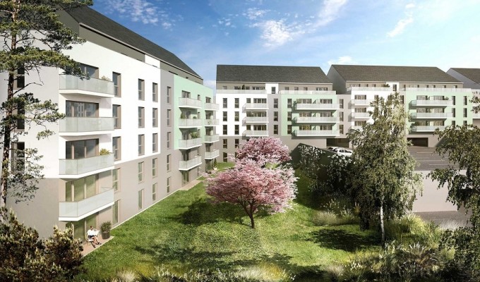 Quimper Kerfeunteun. Résidence Récente & Sécurisée de 2024 Appartement T3 de 64 m² Avec Ascenseur.