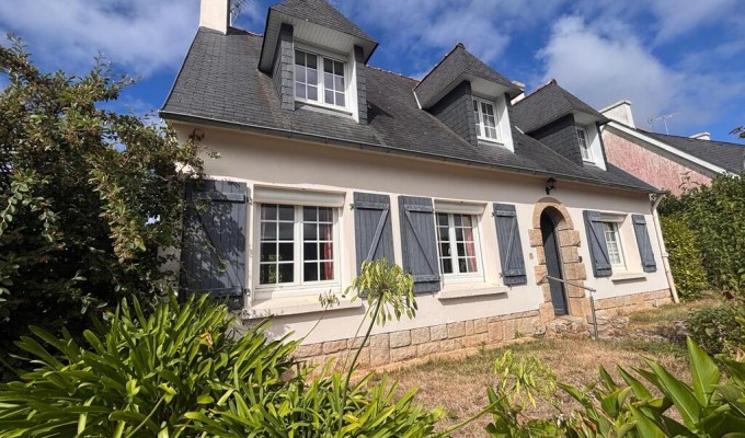 5 min de Quimper L’intemporelle Maison de Quartier avec jardin & Vie de Plain Pied