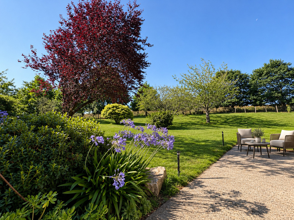 Pluvigner- L’Impeccable Contemporaine de 154m² Sur Son Parc Arboré de 1.1ha