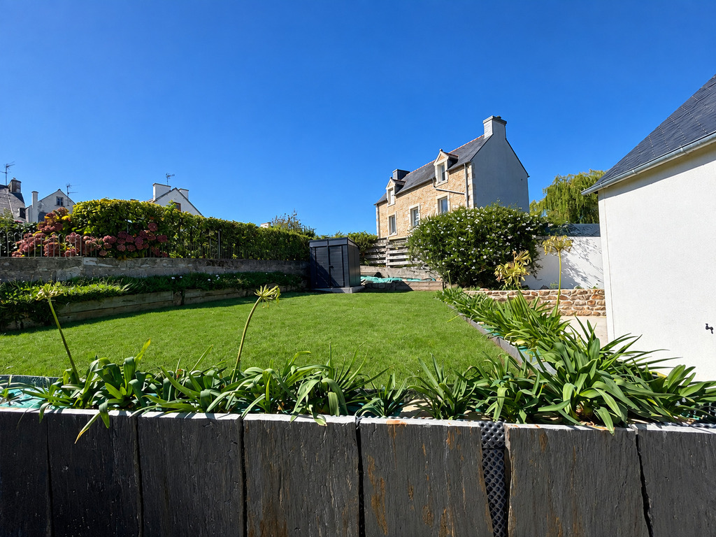 A LOUER. Libre Immédiatement, Ergué-Gabéric, Maison de 90 m² Entièrement Rénové avec Jardin