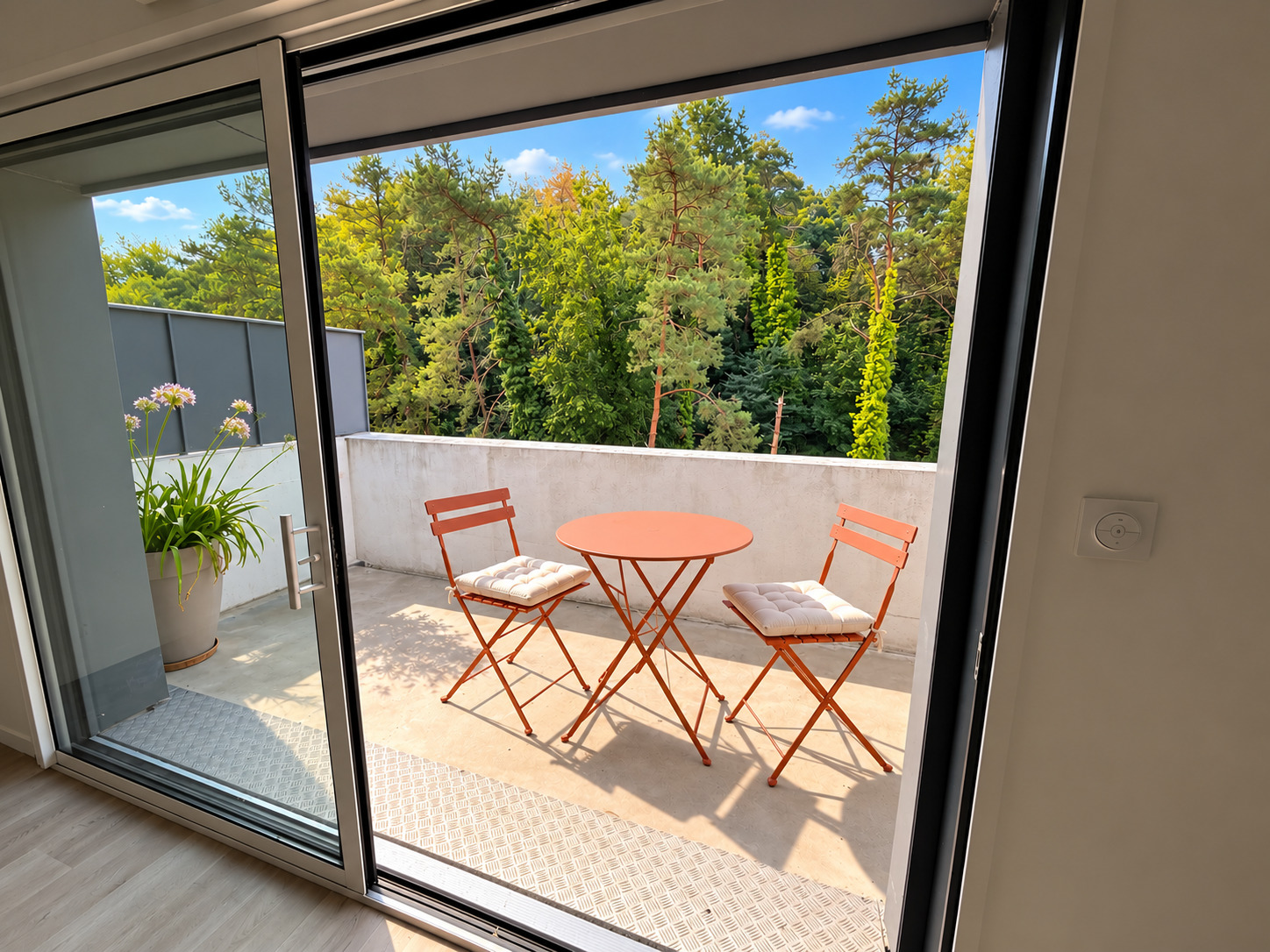 Quimper Centre ville , Résidence de Standing Pour Impeccable Appartement T4 (84m²) Avec Terrasse & Parking
