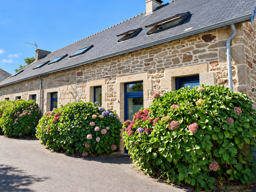 Entre Douarnenez & Crozon – La Ferme De Caractère Avec Ses 3 Gîtes & Piscine Chauffée