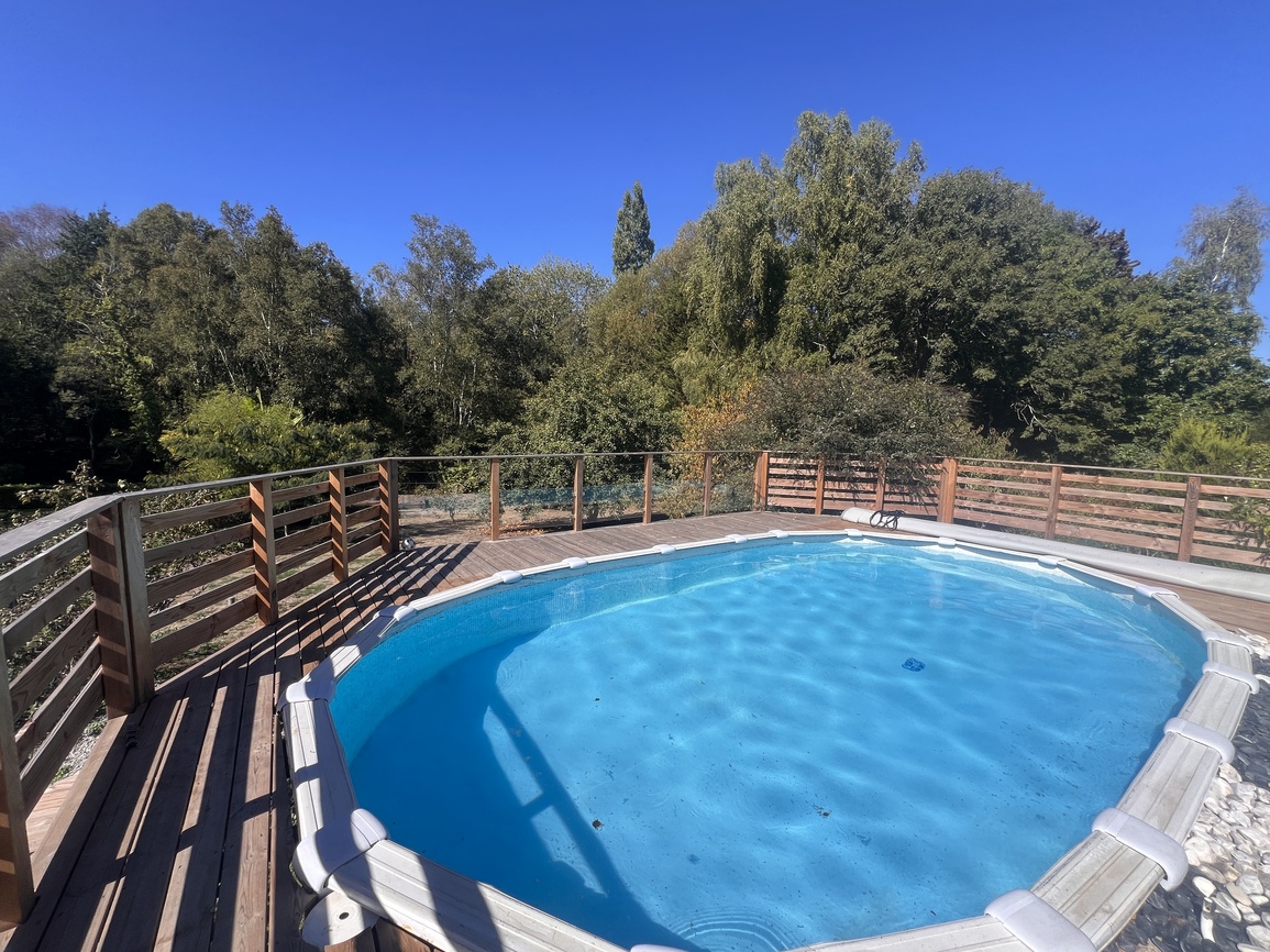 Kervignac – La Verdoyante & Préservée Maison Individuelle de 130m2 Avec Piscine Sur 1900m²