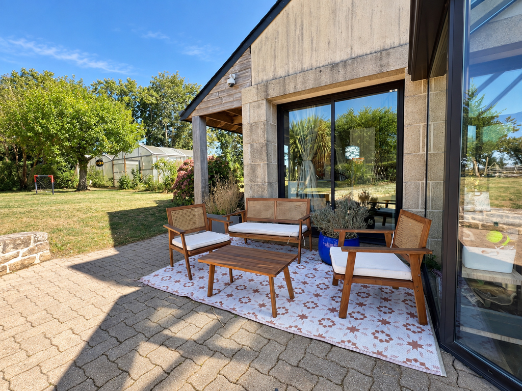 Entre Douarnenez & Crozon – La Ferme De Caractère Avec Ses 3 Gîtes & Piscine Chauffée